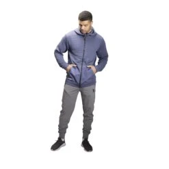 Bauer Fleece 3D Men's Full Zip Hoodie - Periwinkle