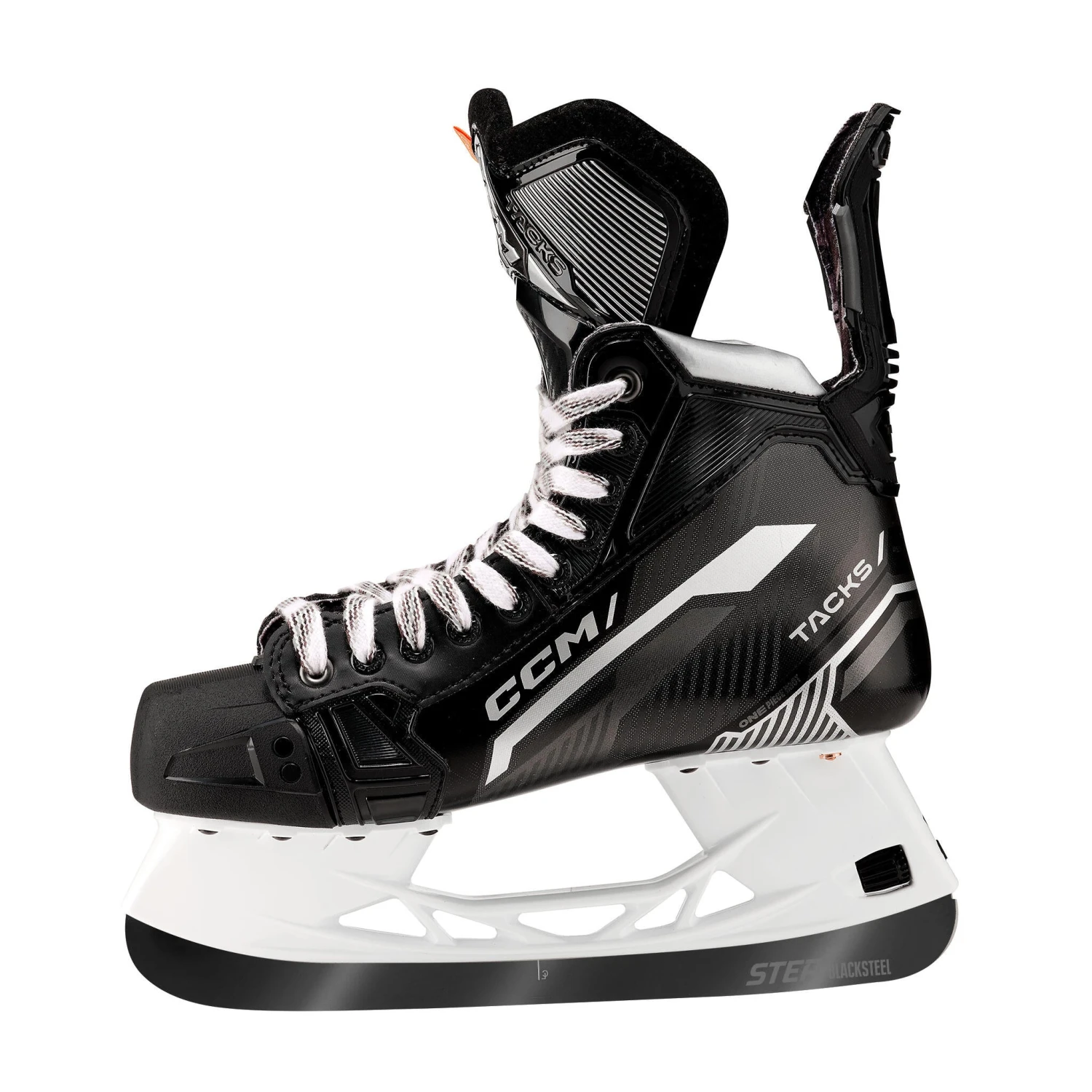 CCM Tacks Vector Premier Intermediate Hockey Skates (2022) With STEP Blacksteel XS - Source Exclusive 4 CCM Tacks Vector Premier Intermediate Hockey Skates (2022) With STEP Blacksteel XS - Source Exclusive - Image 2
