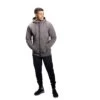 Bauer Fleece 3D Men's Full Zip Hoodie - Grey -Sports Hockey 2df03c3919dfbbfdbf211956c90caaec