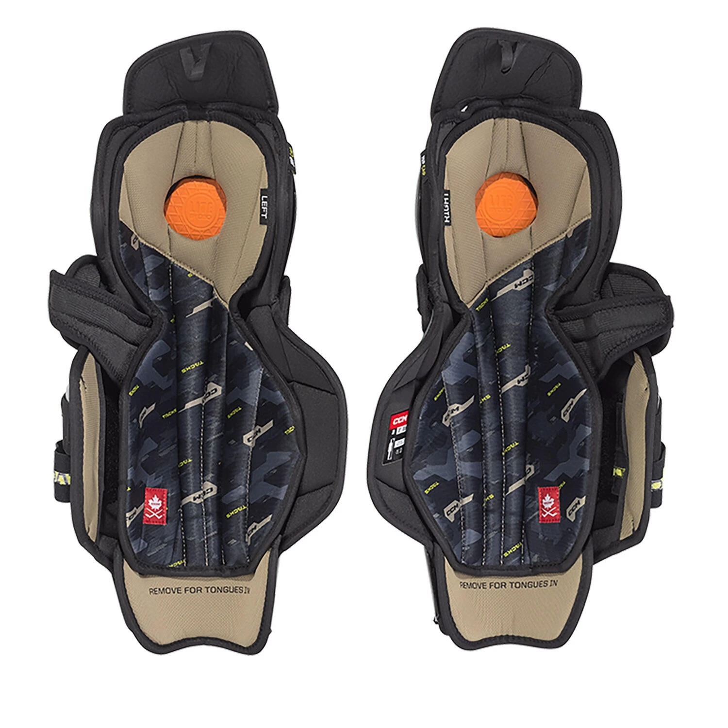 CCM Tacks AS-V Junior Hockey Shin Guards (2022) 4 CCM Tacks AS-V Junior Hockey Shin Guards (2022) - Image 2