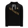 Spittin' Chiclets Lacer Unisex Hoodie - Black/Yellow -Sports Hockey 3e535a6f2338cf47216a9988f88326ab