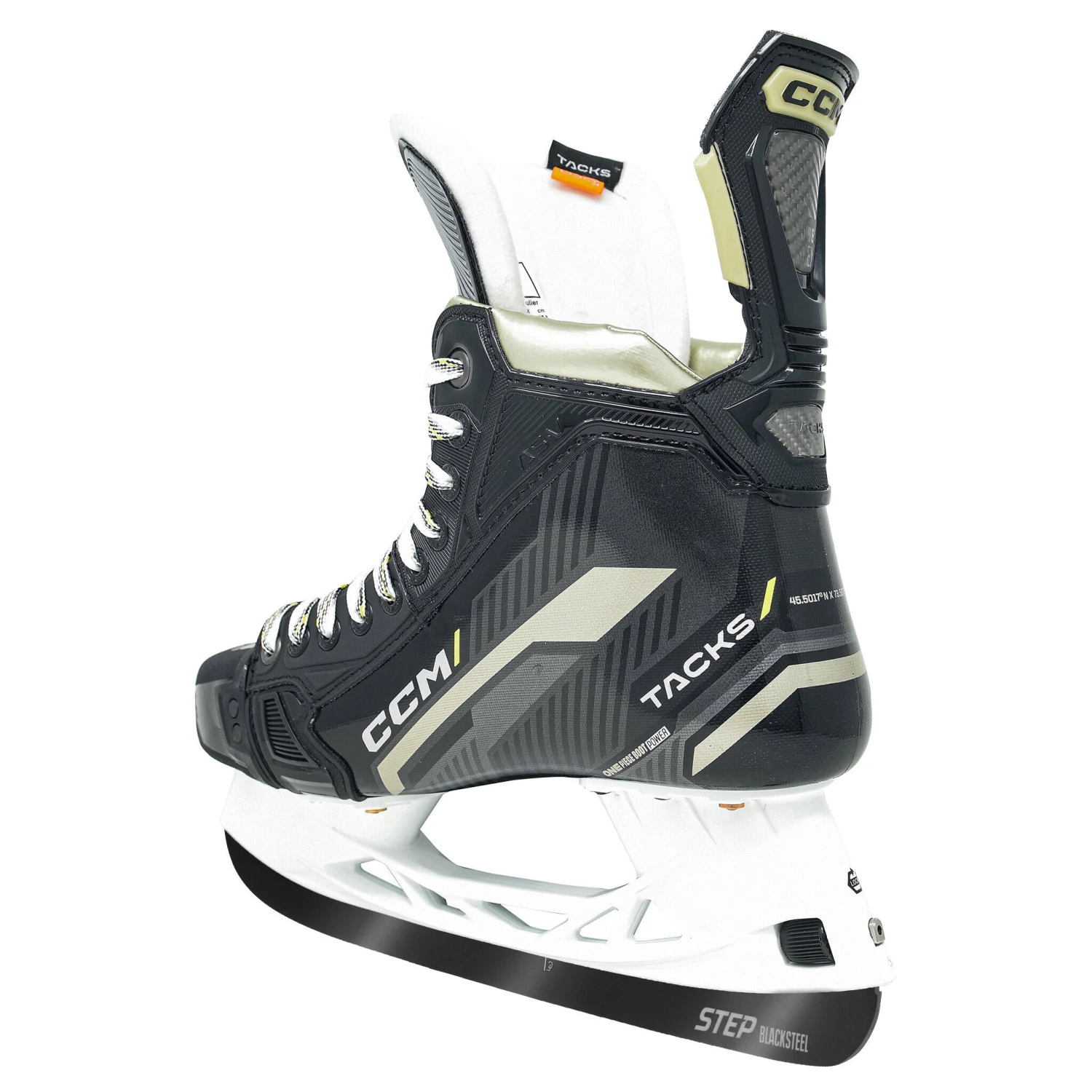 CCM Tacks AS-V Intermediate Hockey Skates (2022) With Step Blacksteel 5 CCM Tacks AS-V Intermediate Hockey Skates (2022) With Step Blacksteel - Image 3