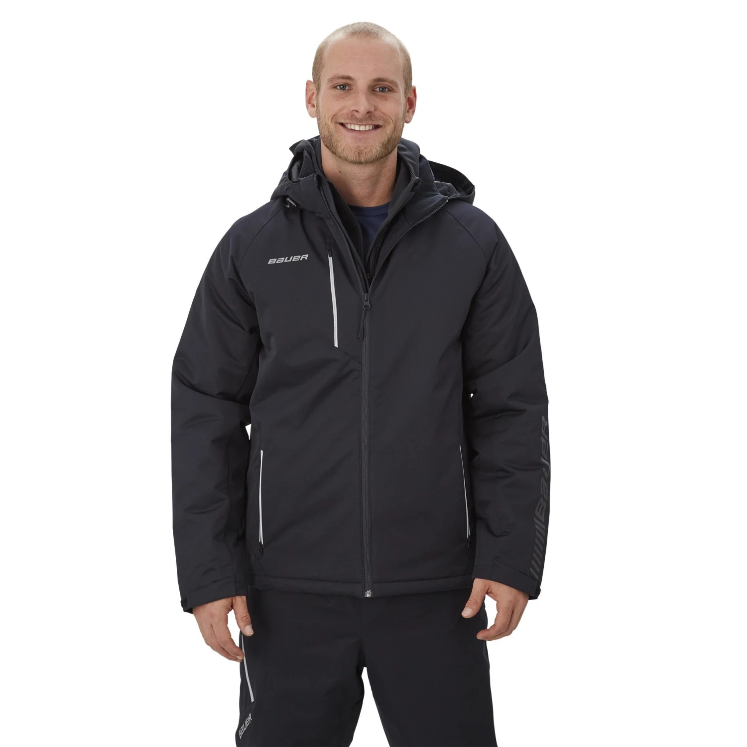 Bauer Supreme Heavyweight Jacket - Black 3 Bauer Supreme Heavyweight Jacket - Black