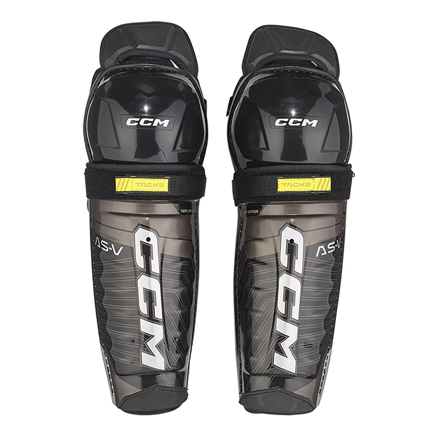CCM Tacks AS-V Senior Hockey Shin Guards (2022) 3 CCM Tacks AS-V Senior Hockey Shin Guards (2022)