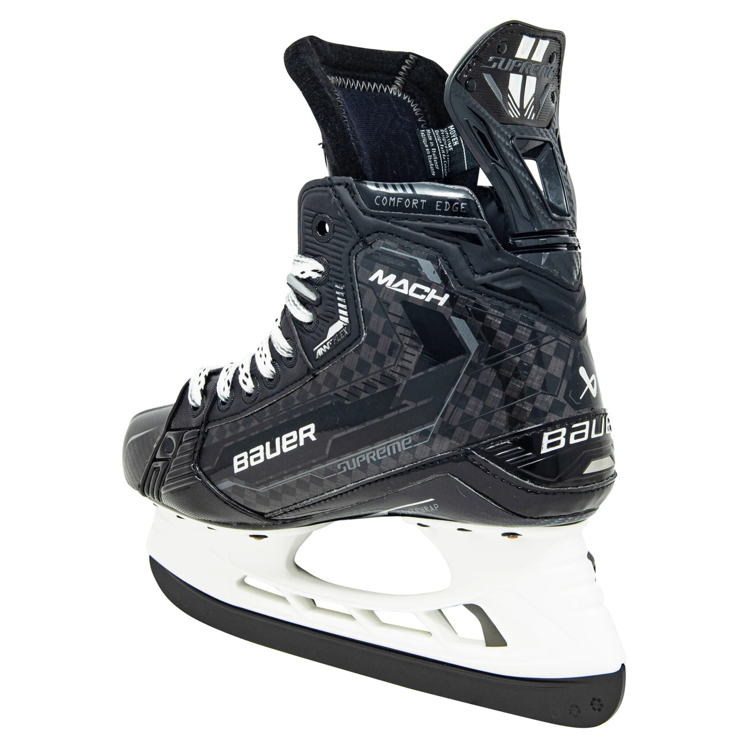 Bauer Supreme MACH Intermediate Hockey Skates (2022) With Pulse Steel 5 Bauer Supreme MACH Intermediate Hockey Skates (2022) With Pulse Steel - Image 3