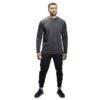 Bauer Fleece Men's Long Sleeve Training Tee- Grey -Sports Hockey 88ab0d1708201e4caf83b00742c44209