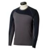 Bauer Pro Long Sleeve Base Layer Top - Dark Grey/Black (2019)