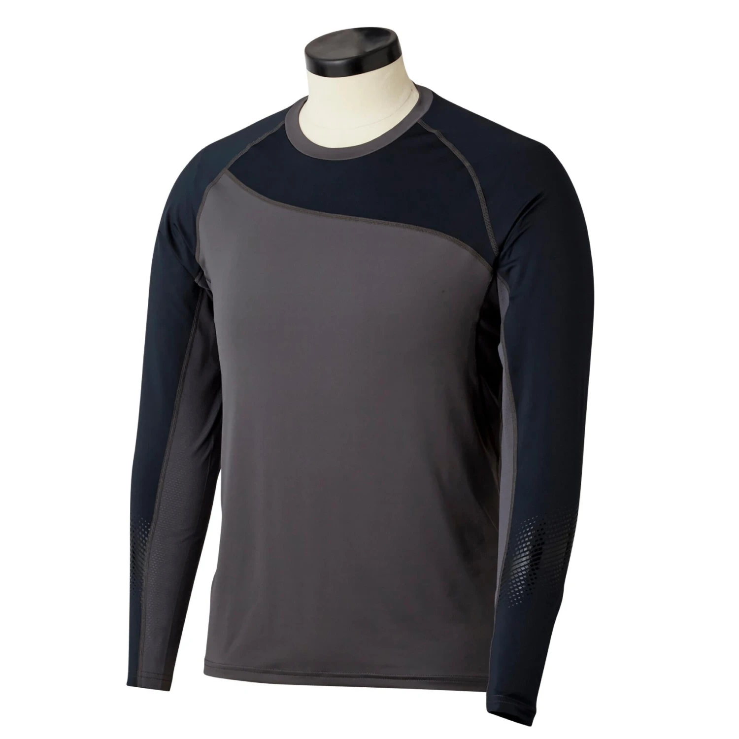 Bauer Pro Long Sleeve Base Layer Top - Dark Grey/Black (2019) 3 Bauer Pro Long Sleeve Base Layer Top - Dark Grey/Black (2019)
