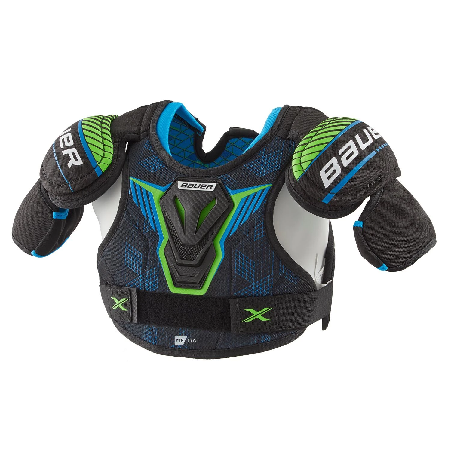 Bauer X Youth Hockey Shoulder Pads (2021) 3 Bauer X Youth Hockey Shoulder Pads (2021)