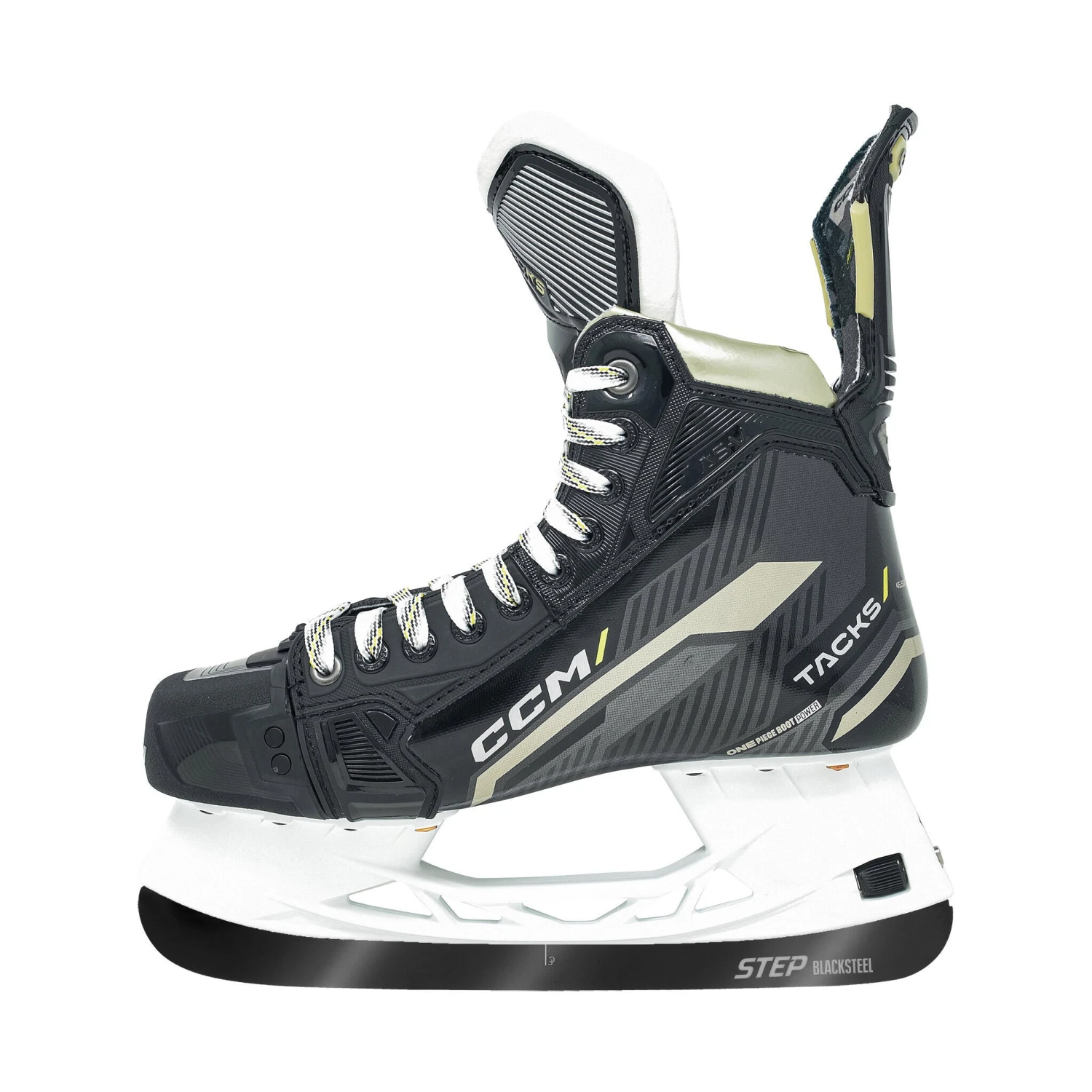 CCM Tacks AS-V Senior Hockey Skates (2022) With Step Blacksteel 4 CCM Tacks AS-V Senior Hockey Skates (2022) With Step Blacksteel - Image 2