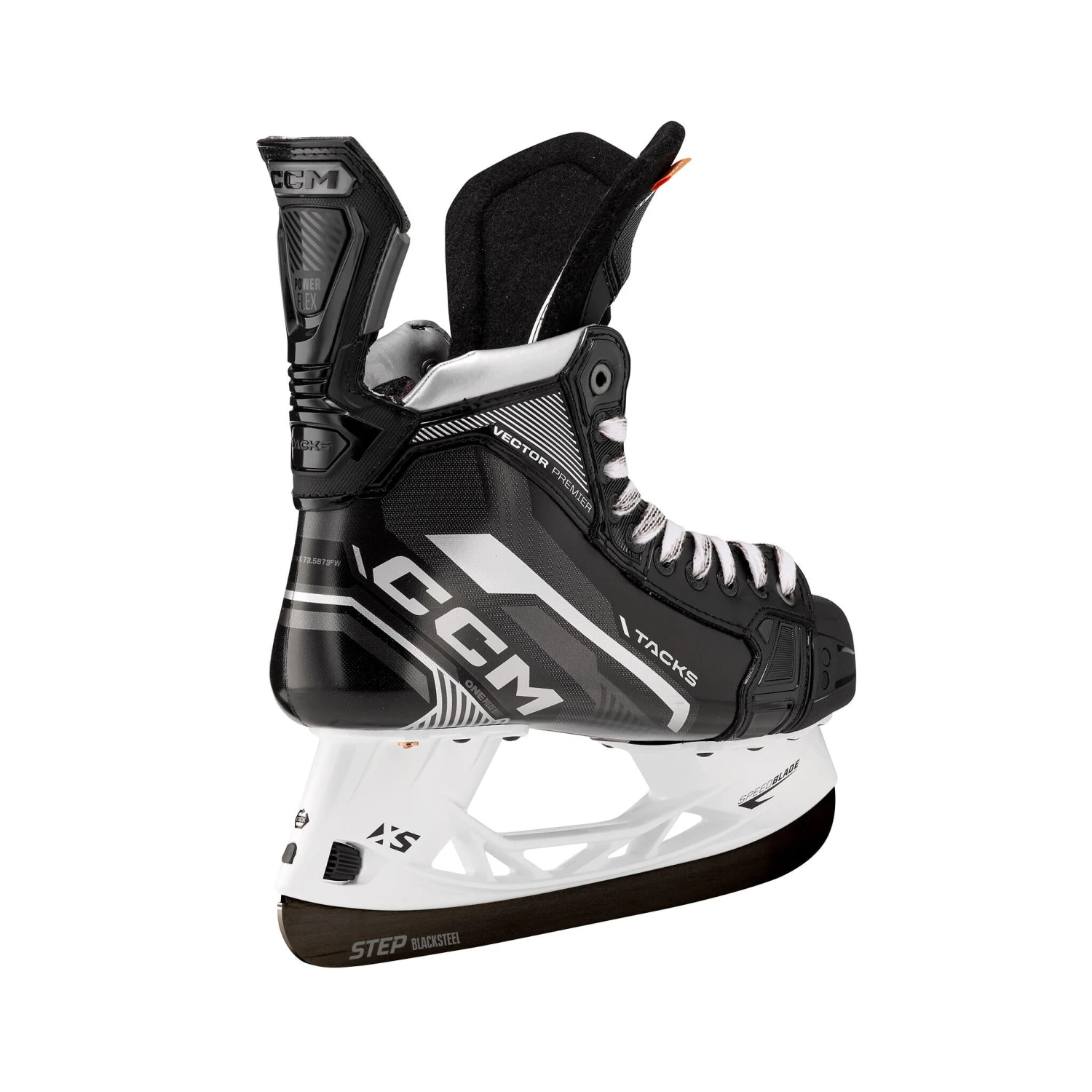 CCM Tacks Vector Premier Intermediate Hockey Skates (2022) With STEP Blacksteel XS - Source Exclusive 5 CCM Tacks Vector Premier Intermediate Hockey Skates (2022) With STEP Blacksteel XS - Source Exclusive - Image 3