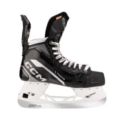 CCM Tacks Vector Premier Intermediate Hockey Skates (2022) With STEP V-Steel XS - Source Exclusive