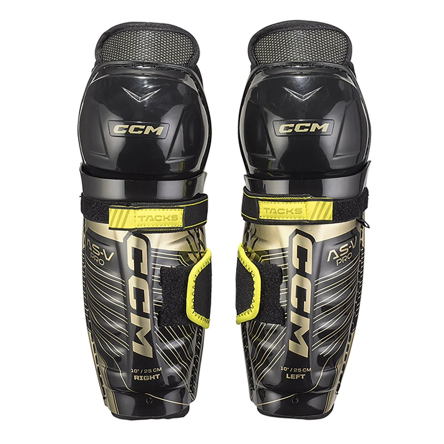 CCM Tacks AS-V Pro Youth Hockey Shin Guards (2022) 3 CCM Tacks AS-V Pro Youth Hockey Shin Guards (2022)